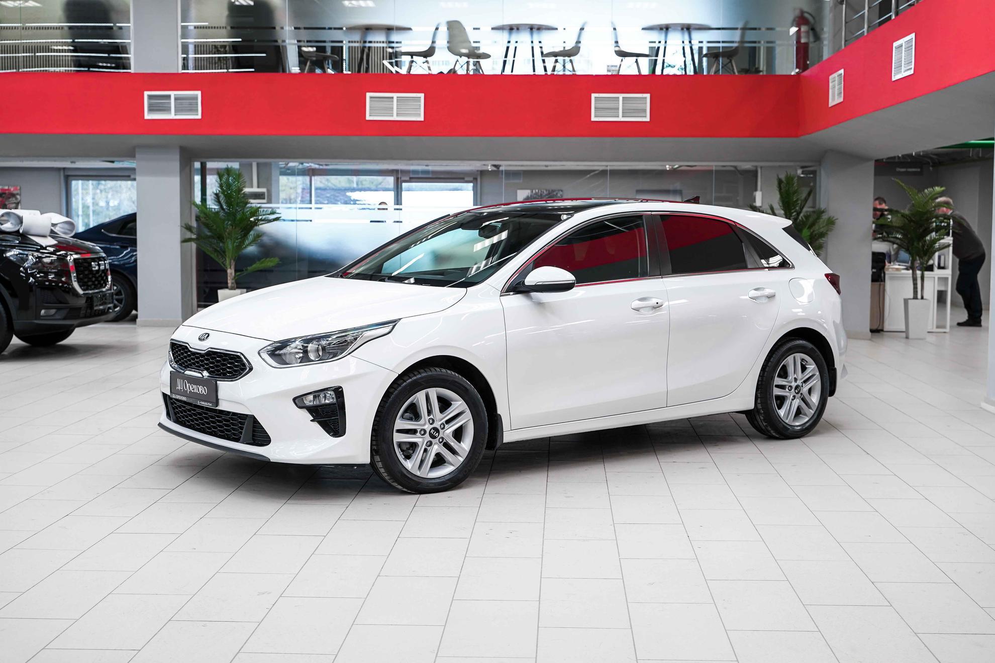 Kia Ceed 2019, белый, ДЦ Орехово
