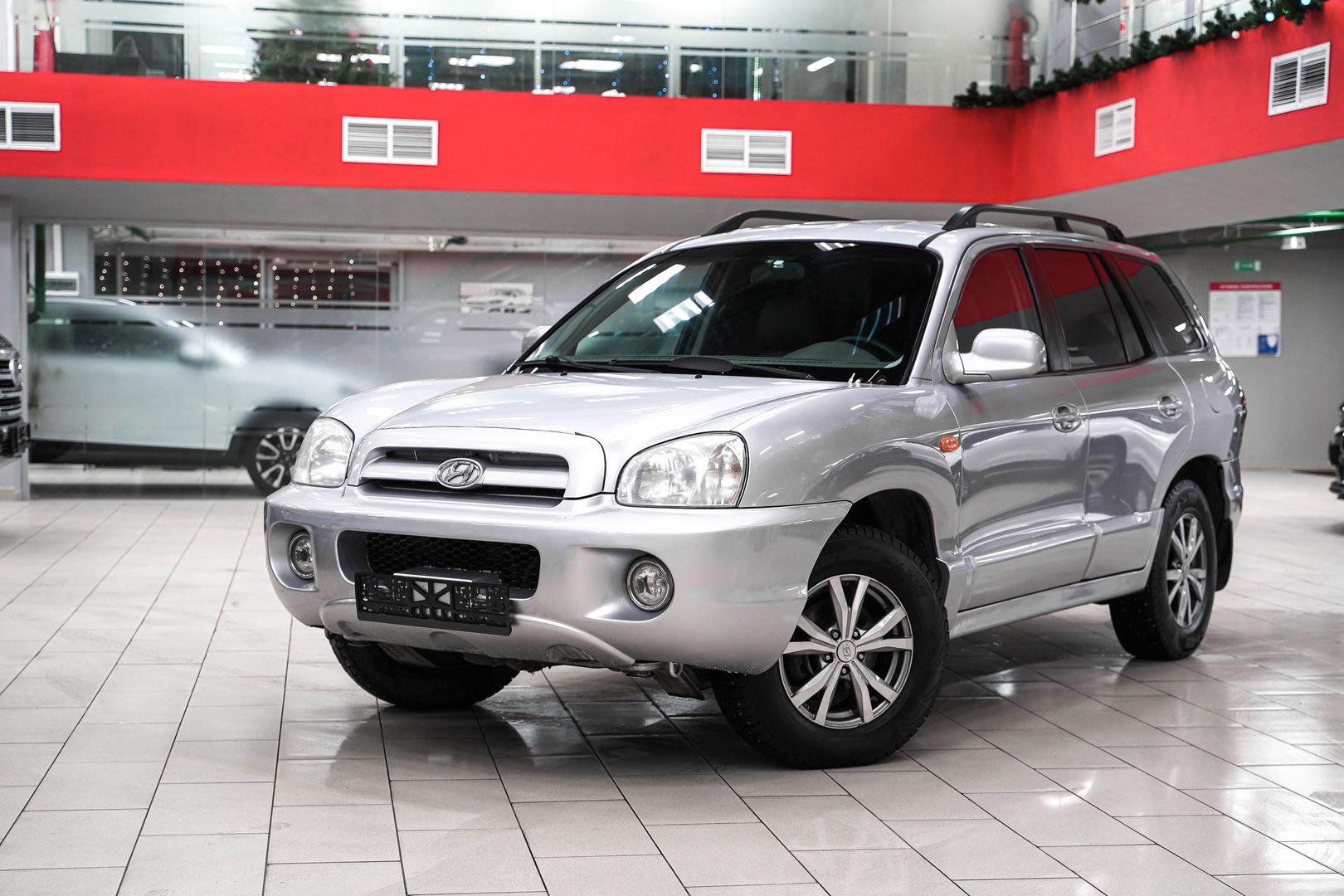 Hyundai Santa Fe 2008, серебряный, ДЦ Орехово