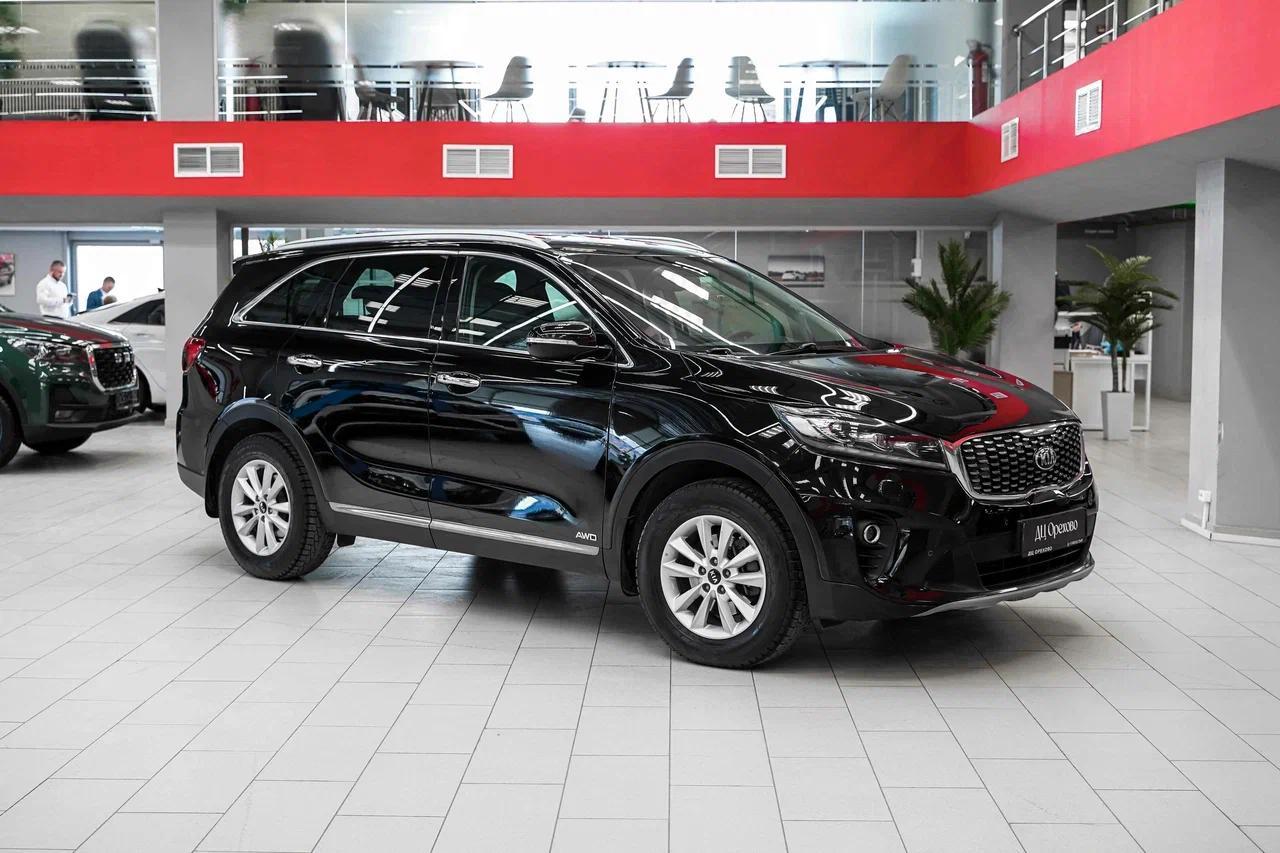 Kia Sorento 2019, черный, ДЦ Орехово