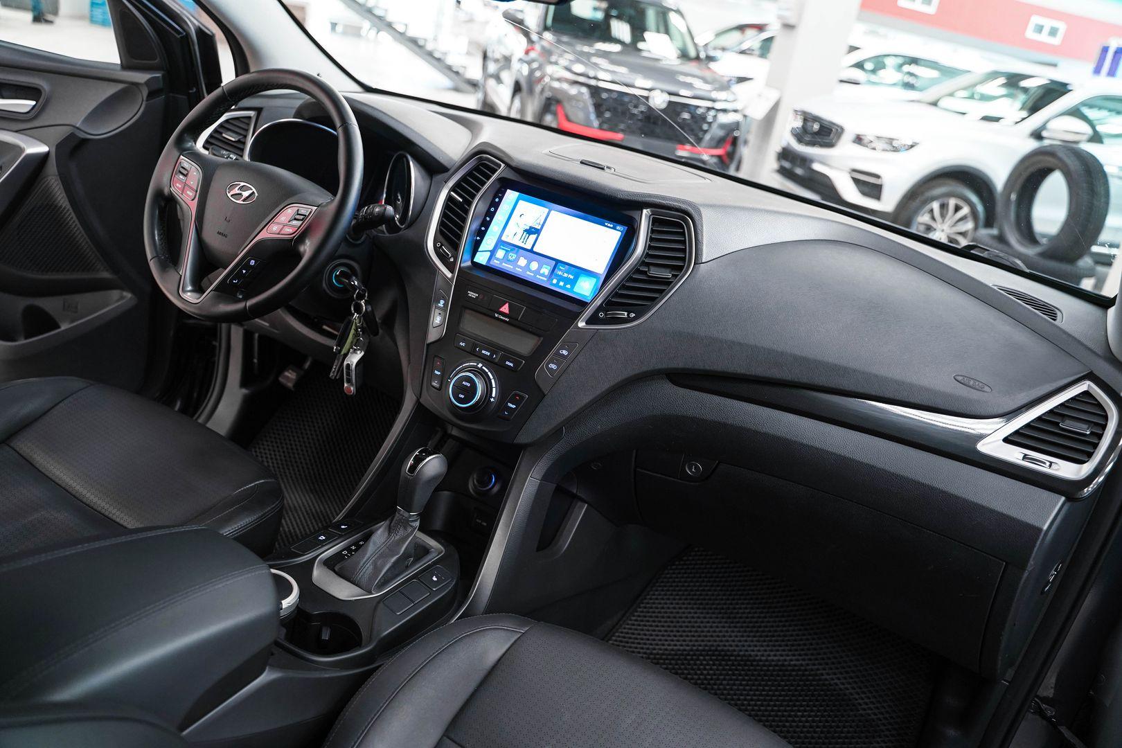 Hyundai Santa Fe 2013, синий, ДЦ Орехово