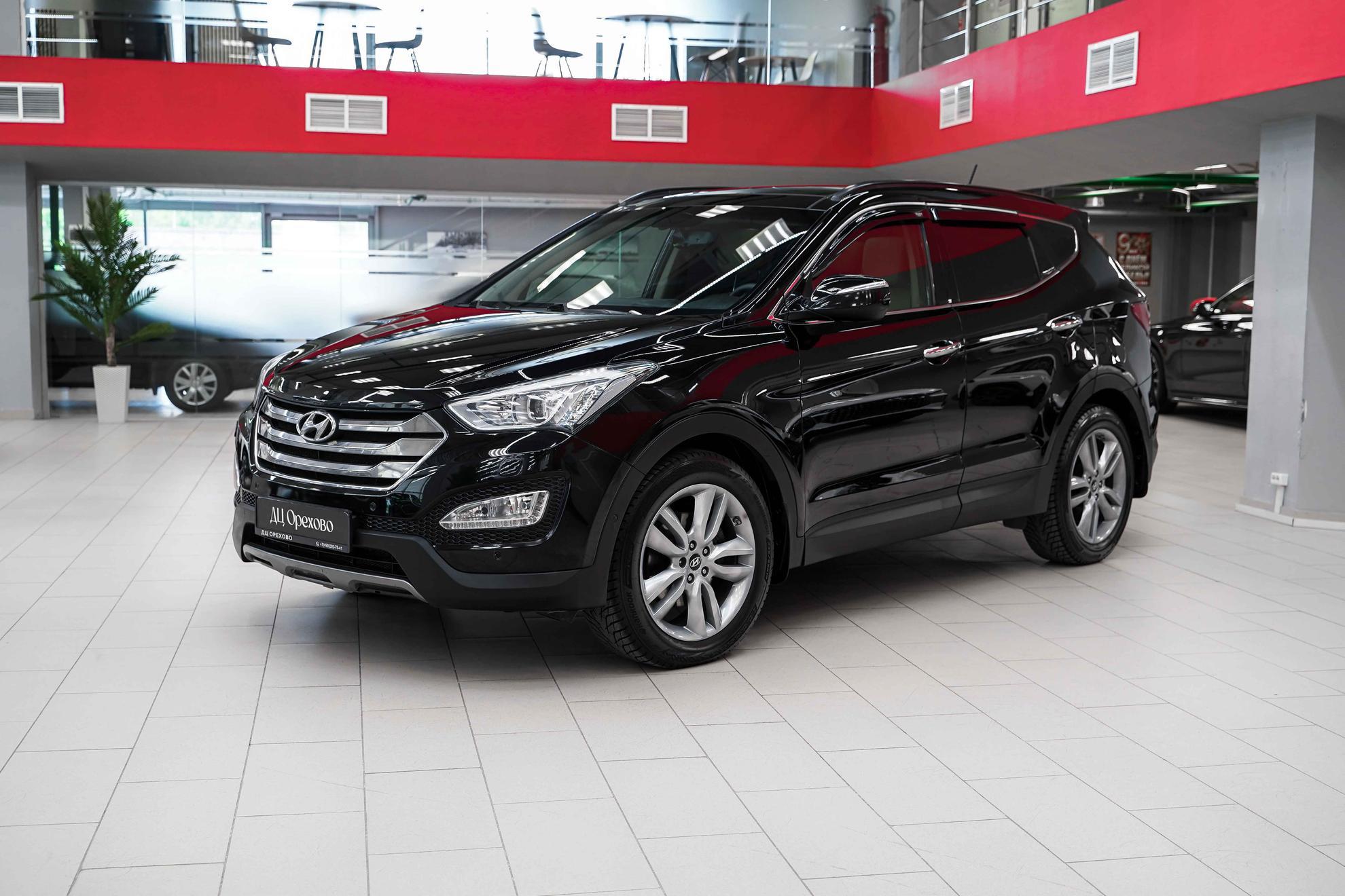 Hyundai Santa Fe 2013, черный, ДЦ Орехово