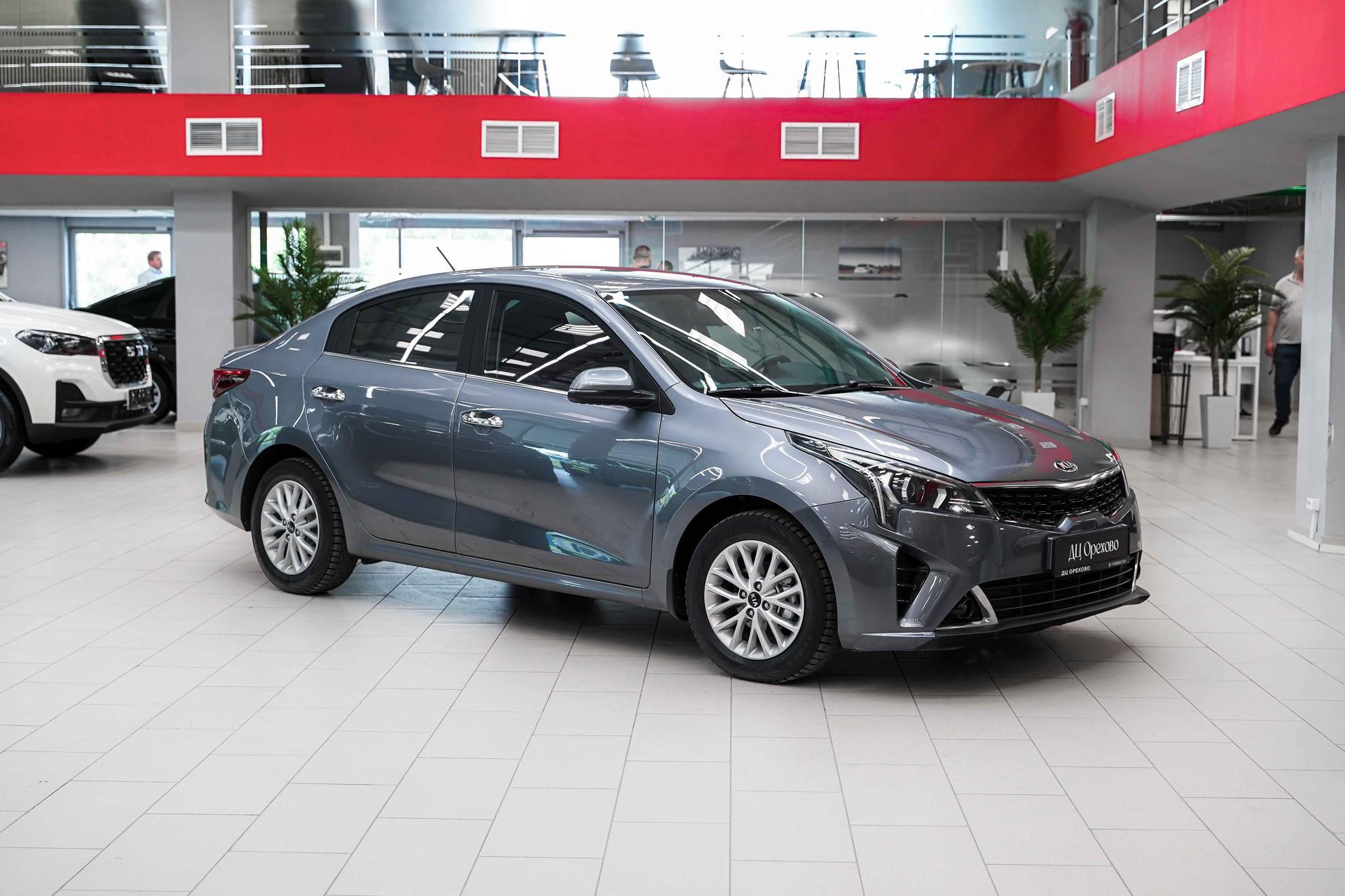 Kia Rio 2021, серый, ДЦ Орехово