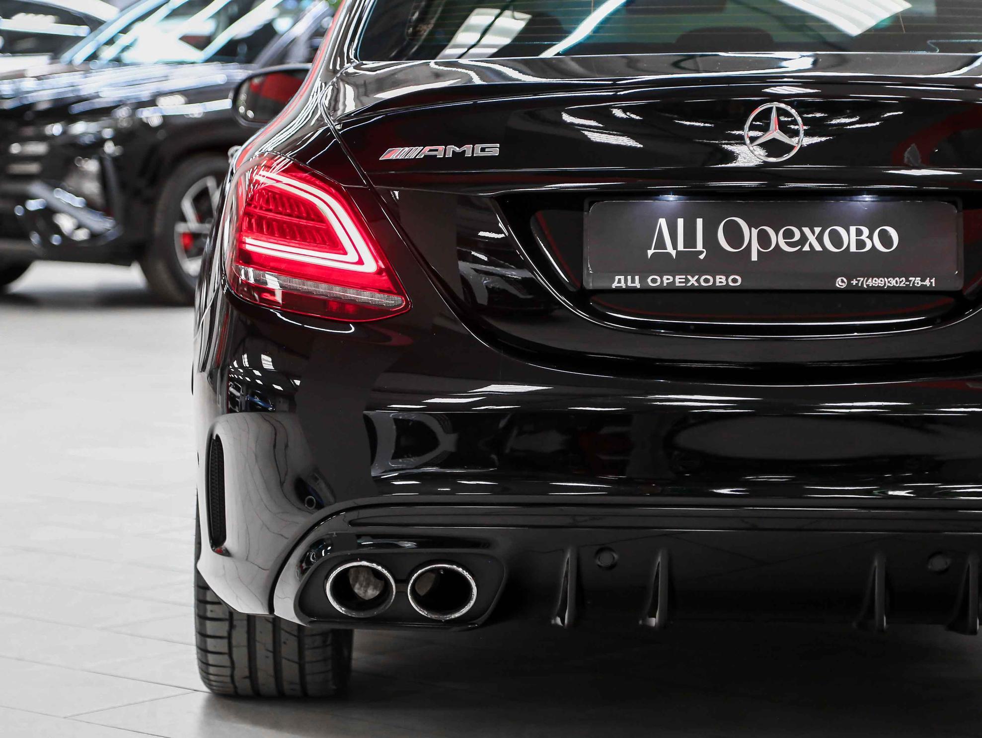 Mercedes-Benz C-Класс AMG 2020, черный, ДЦ Орехово