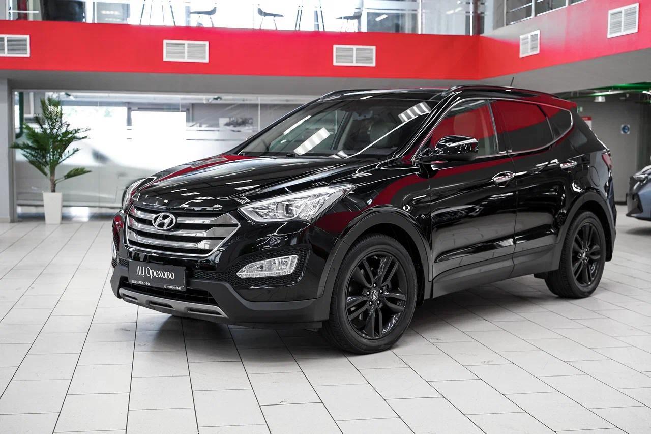 Hyundai Santa Fe 2012, черный, ДЦ Орехово