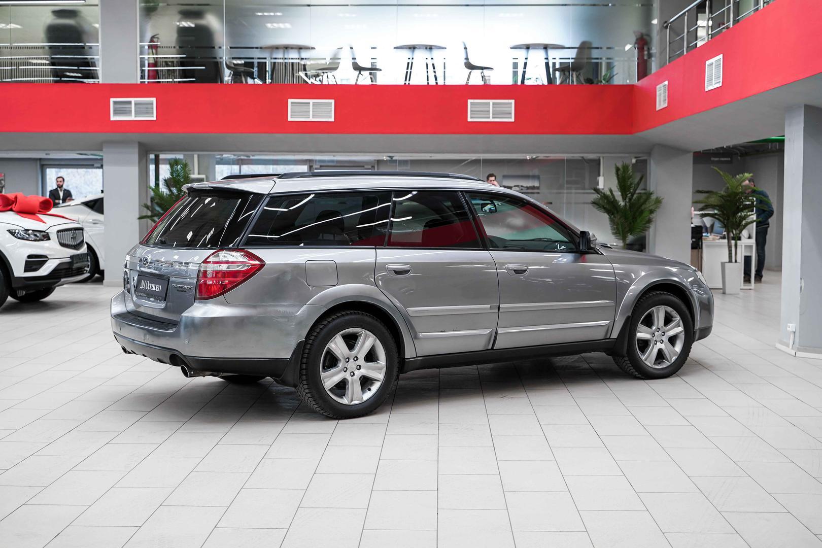 Subaru Outback 2008, серебряный, ДЦ Орехово