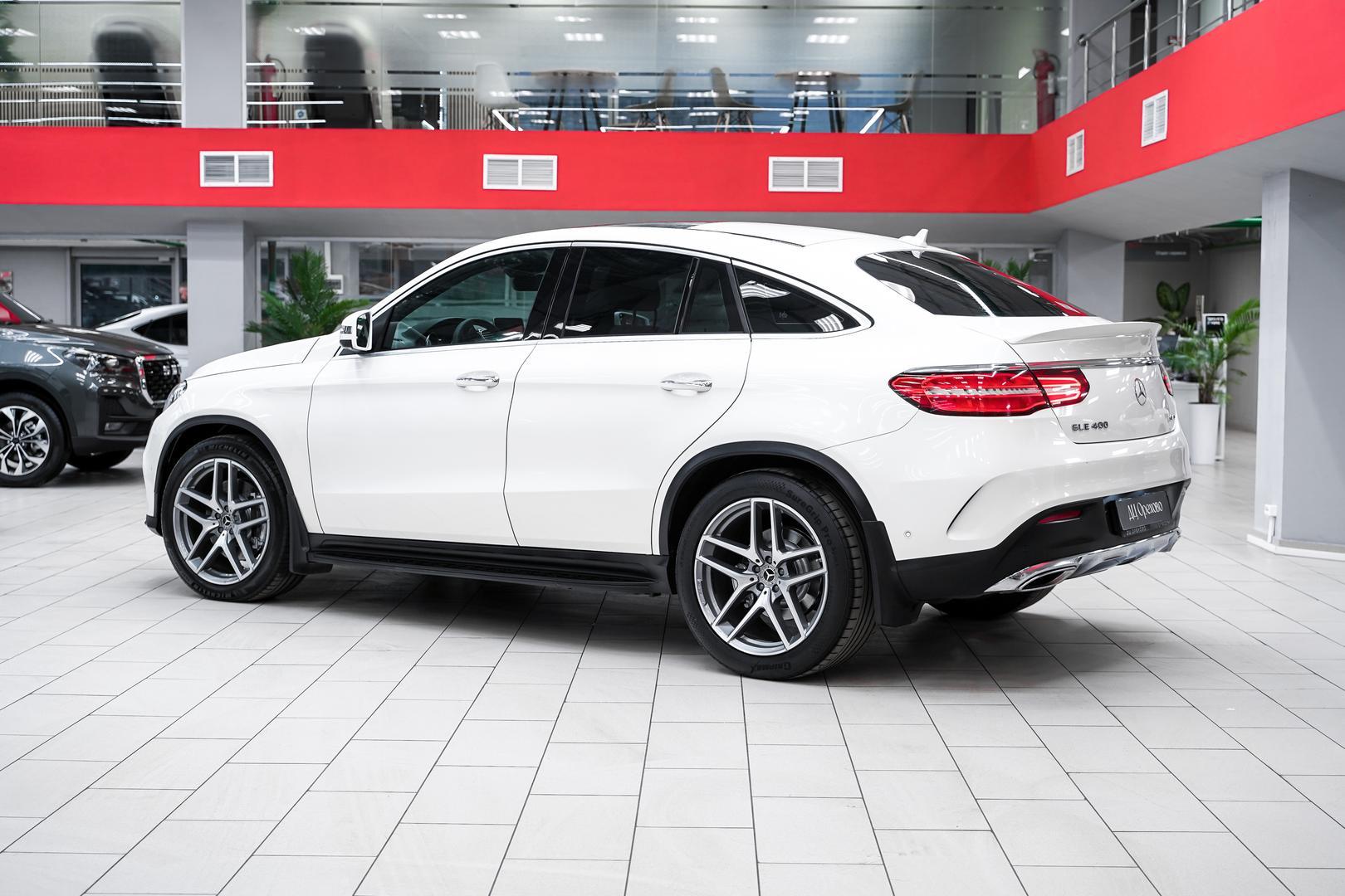 Mercedes-Benz GLE Coupe 2017, белый, ДЦ Орехово