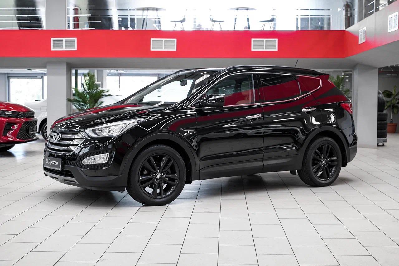 Hyundai Santa Fe 2012, черный, ДЦ Орехово