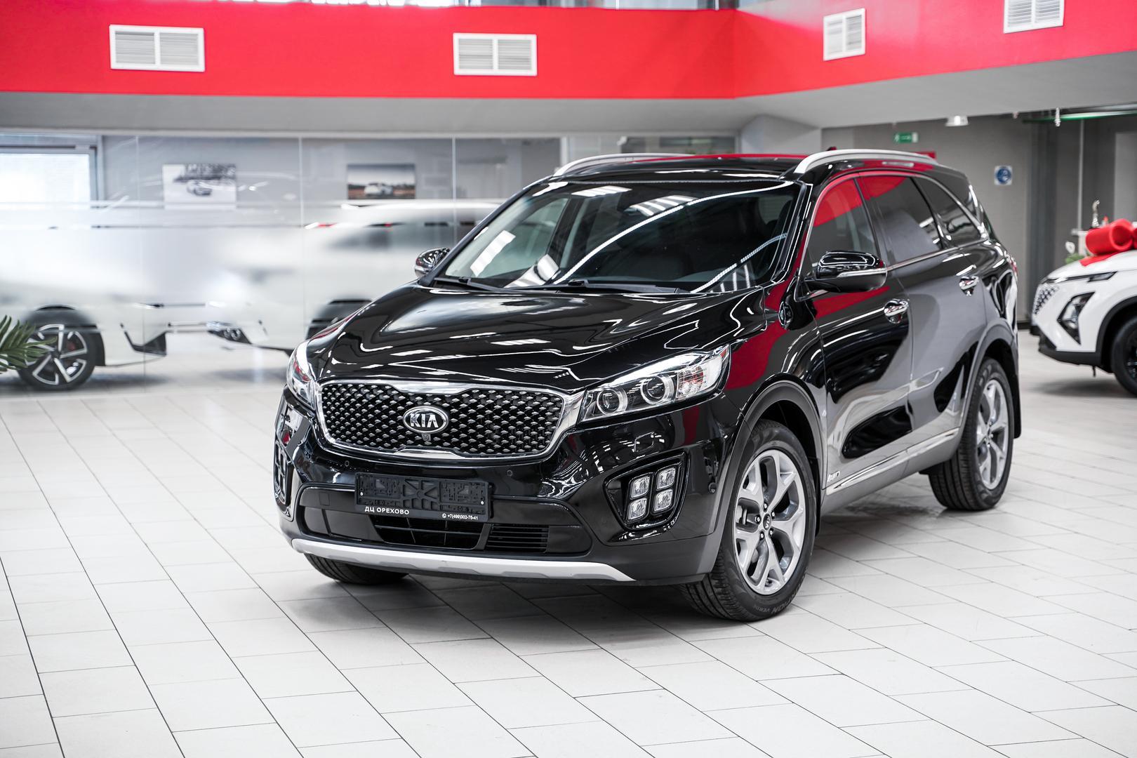 Kia Sorento 2015, черный, ДЦ Орехово