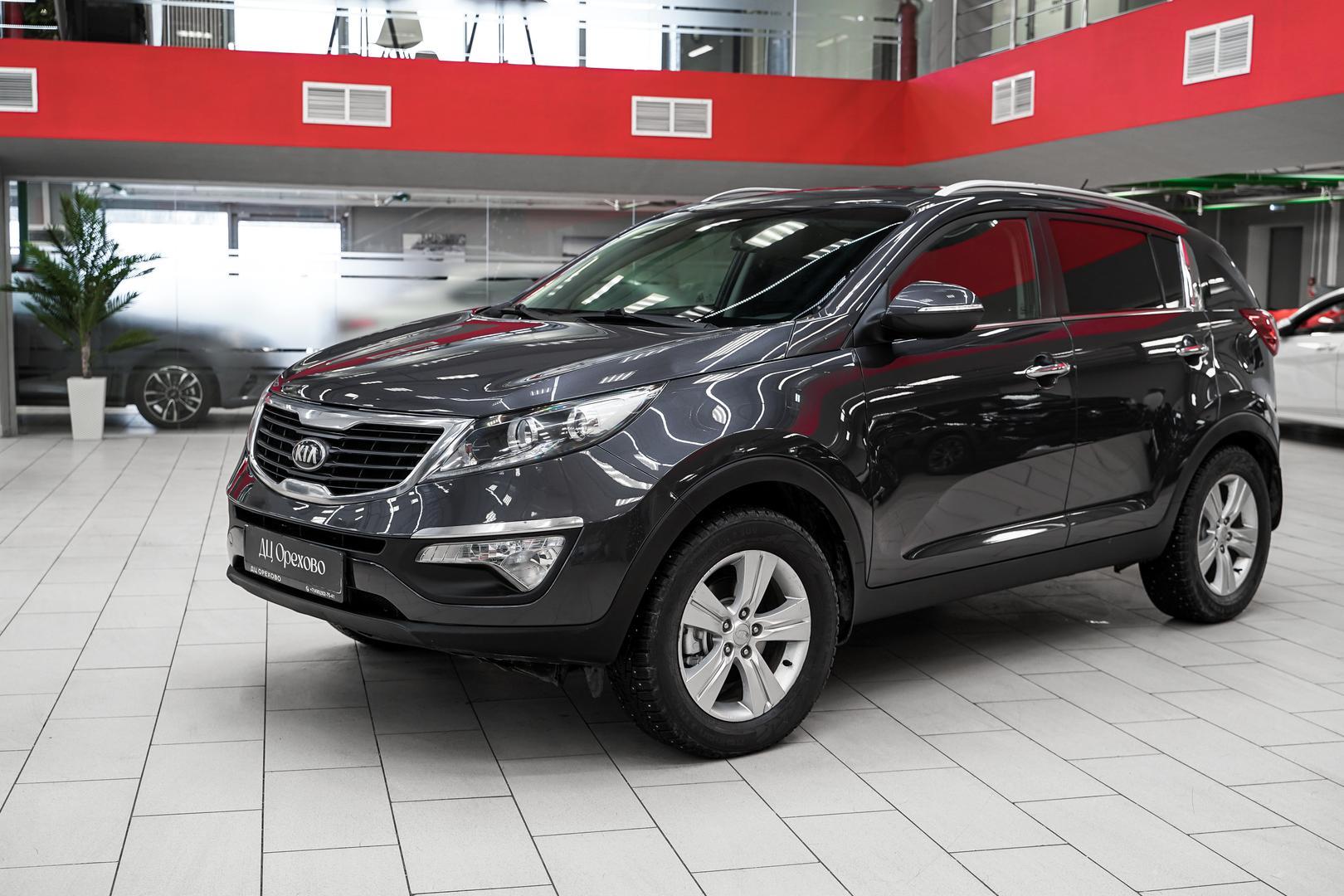 Kia Sportage 2013, серый, ДЦ Орехово