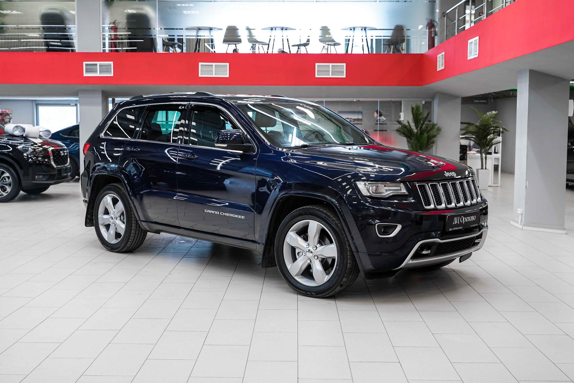 Jeep Grand Cherokee 2014, синий, ДЦ Орехово