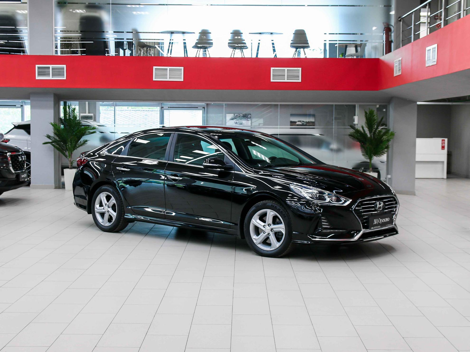 Hyundai Sonata 2017, черный, ДЦ Орехово