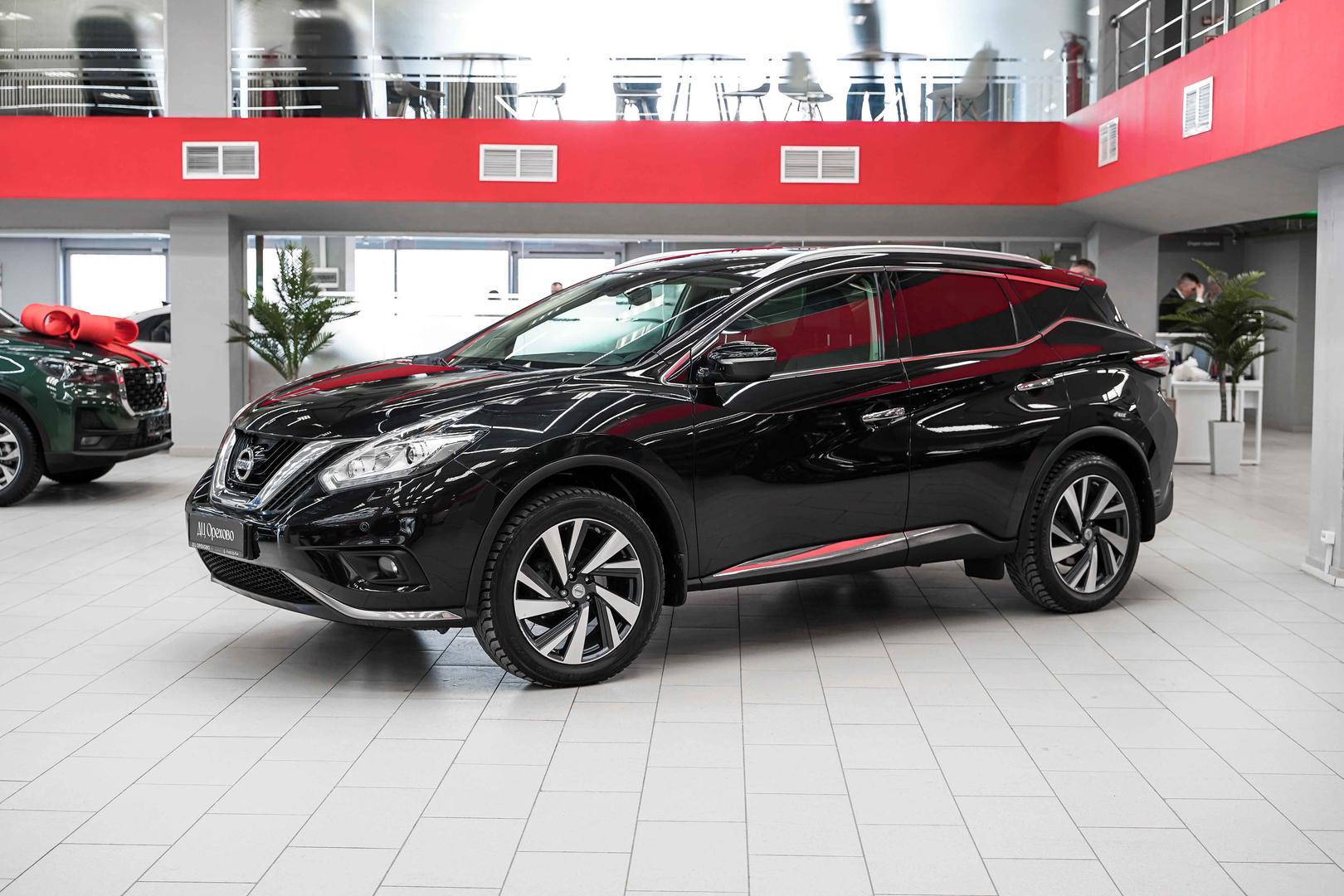 Nissan Murano 2019, черный, ДЦ Орехово