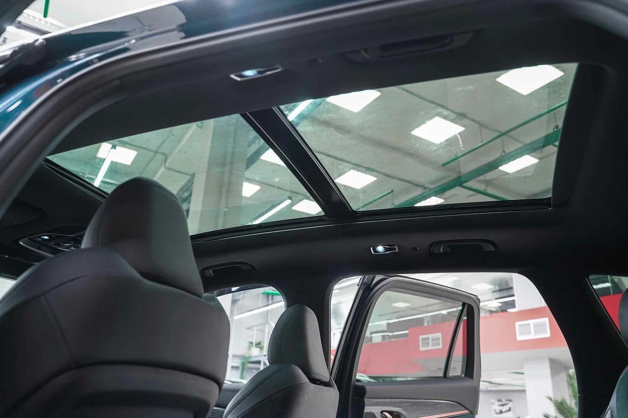 Geely Monjaro 2023, зеленый, ДЦ Орехово