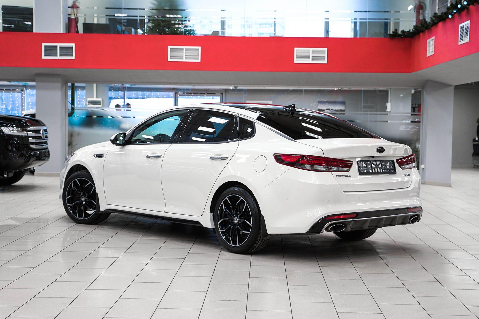 Kia Optima 2017, белый, ДЦ Орехово