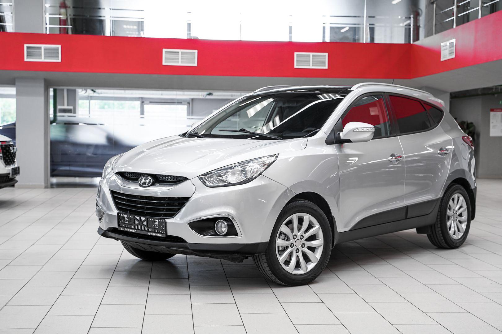 Hyundai ix35 2011, серебряный, ДЦ Орехово