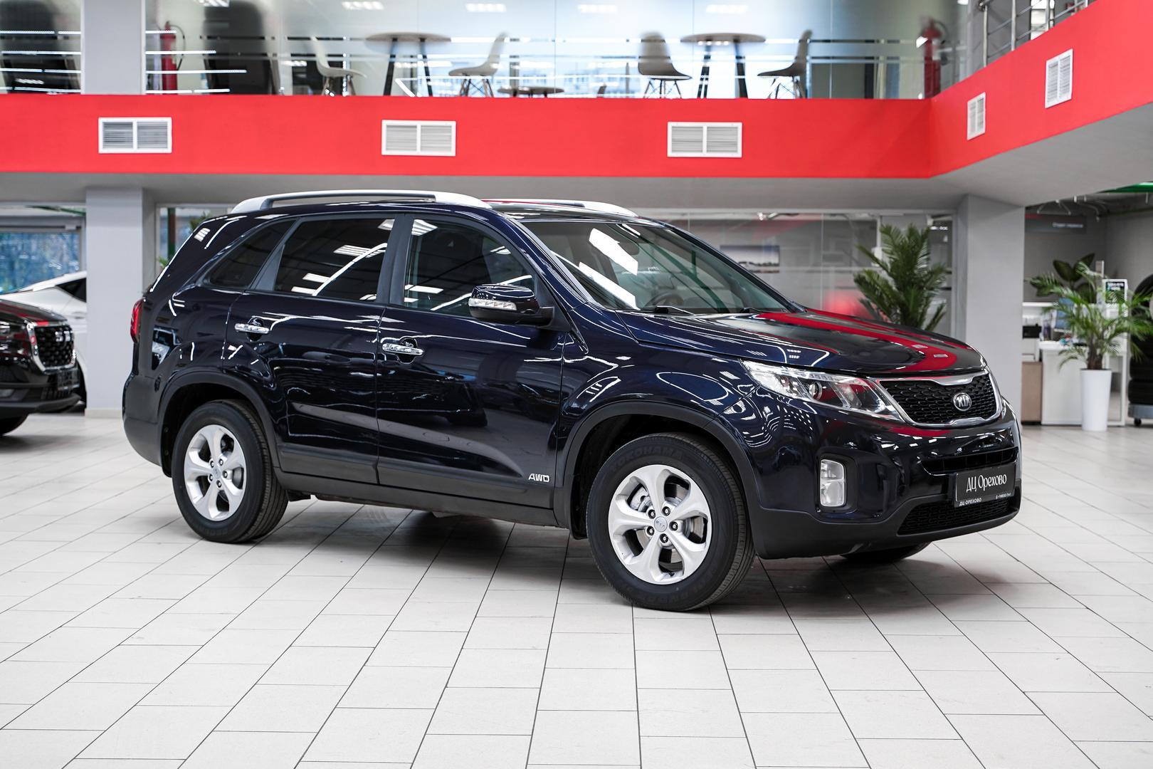 Kia Sorento 2015, синий, ДЦ Орехово