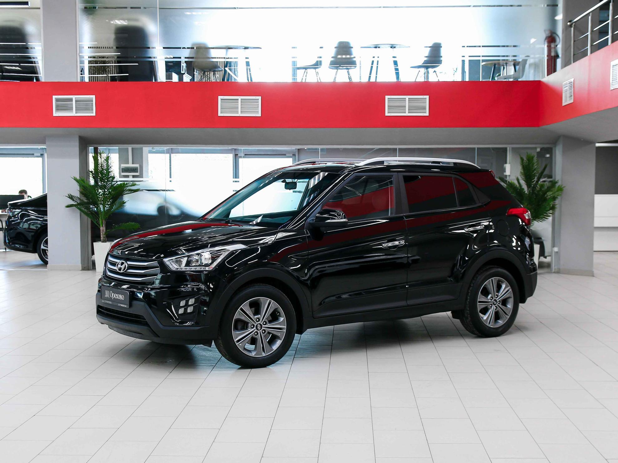 Hyundai Creta 2016, черный, ДЦ Орехово