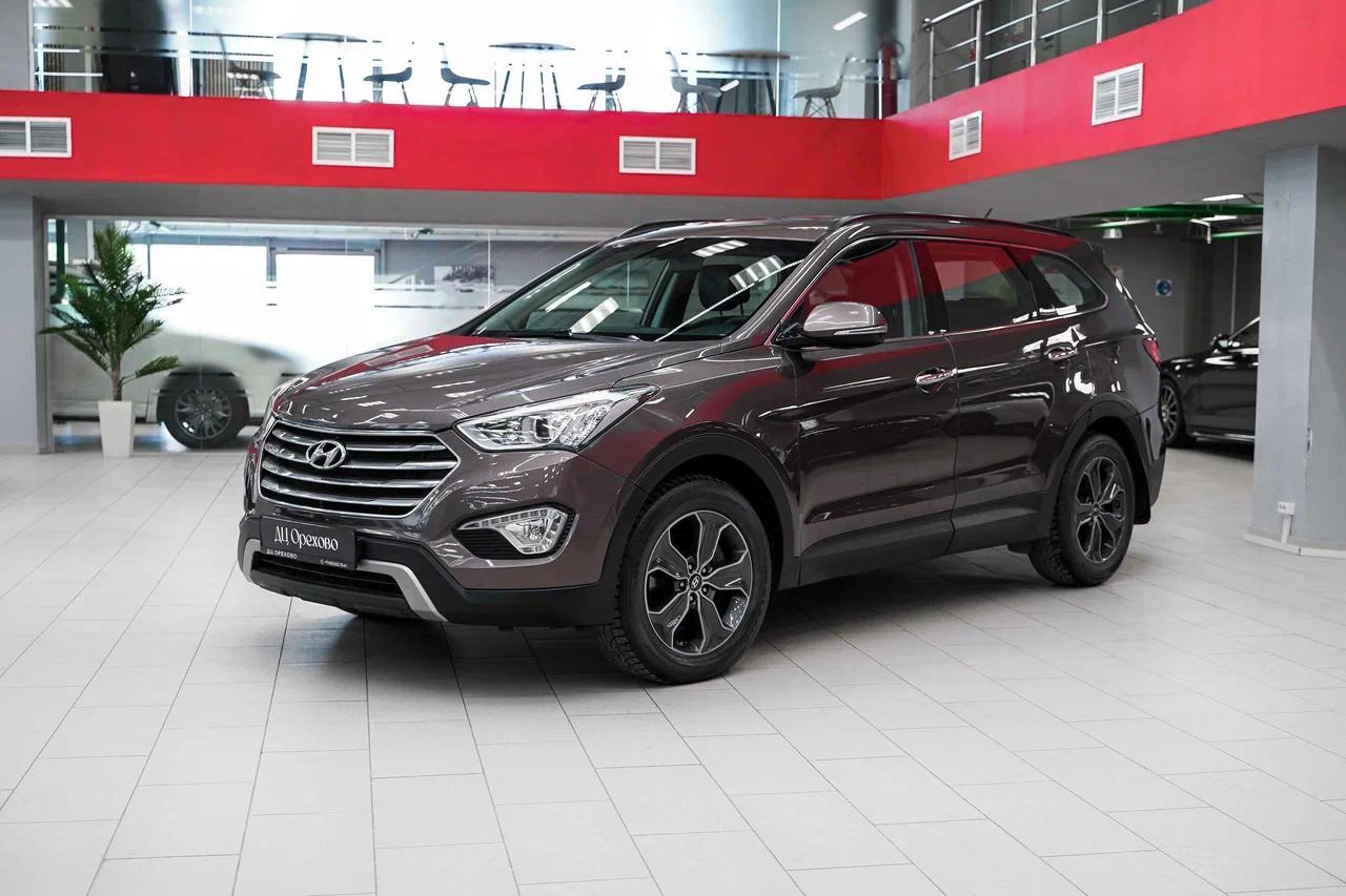 Hyundai Santa Fe 2014, коричневый, ДЦ Орехово