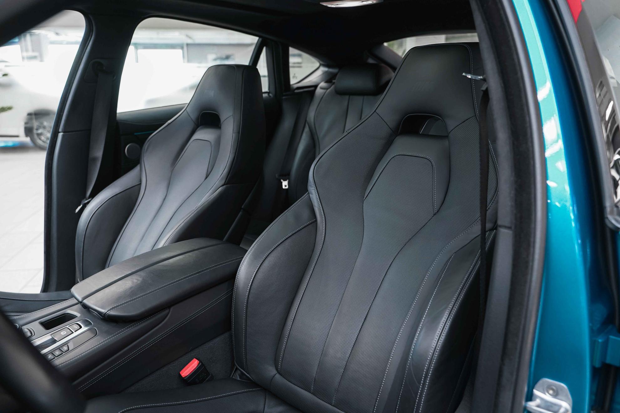BMW X6 M 2018, голубой, ДЦ Орехово
