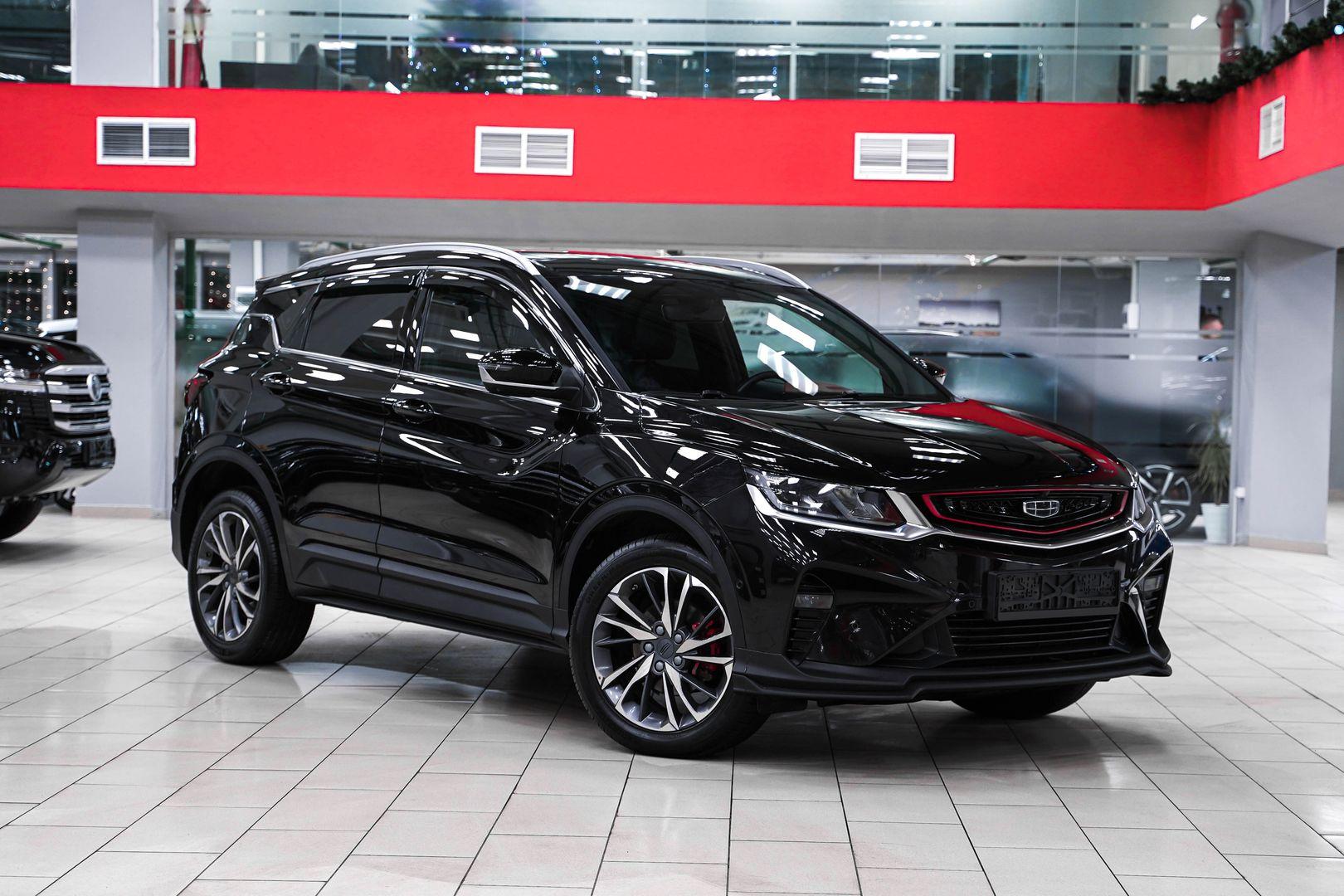 Geely Coolray 2021, черный, ДЦ Орехово