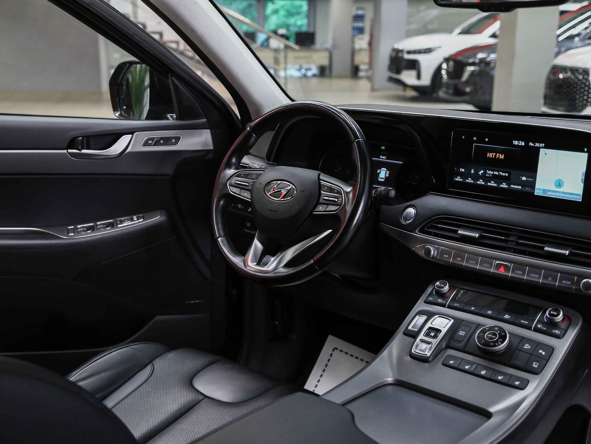 Hyundai Palisade 2021, черный, ДЦ Орехово