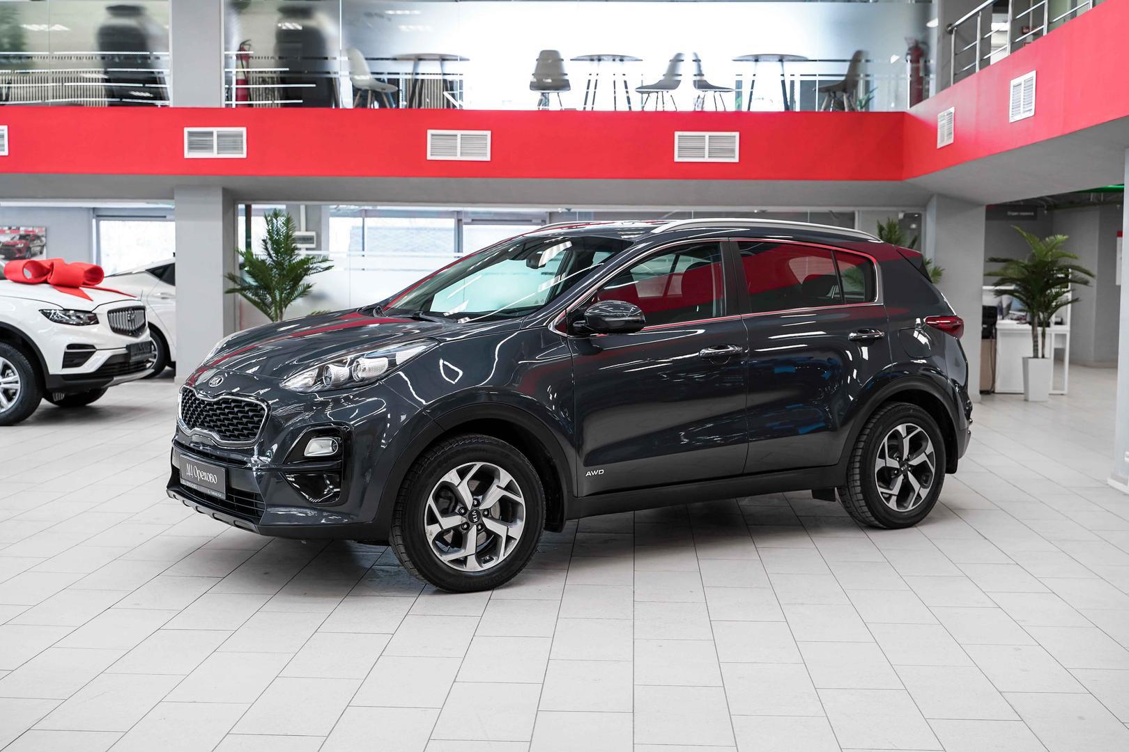 Kia Sportage 2018, серый, ДЦ Орехово