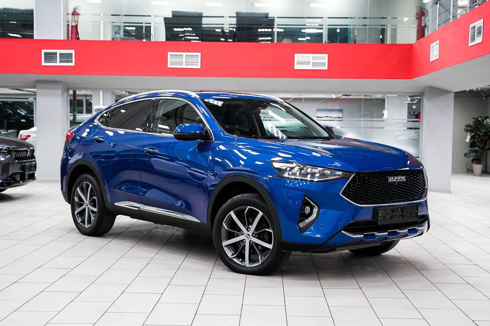 Haval F7x 2020, синий, ДЦ Орехово