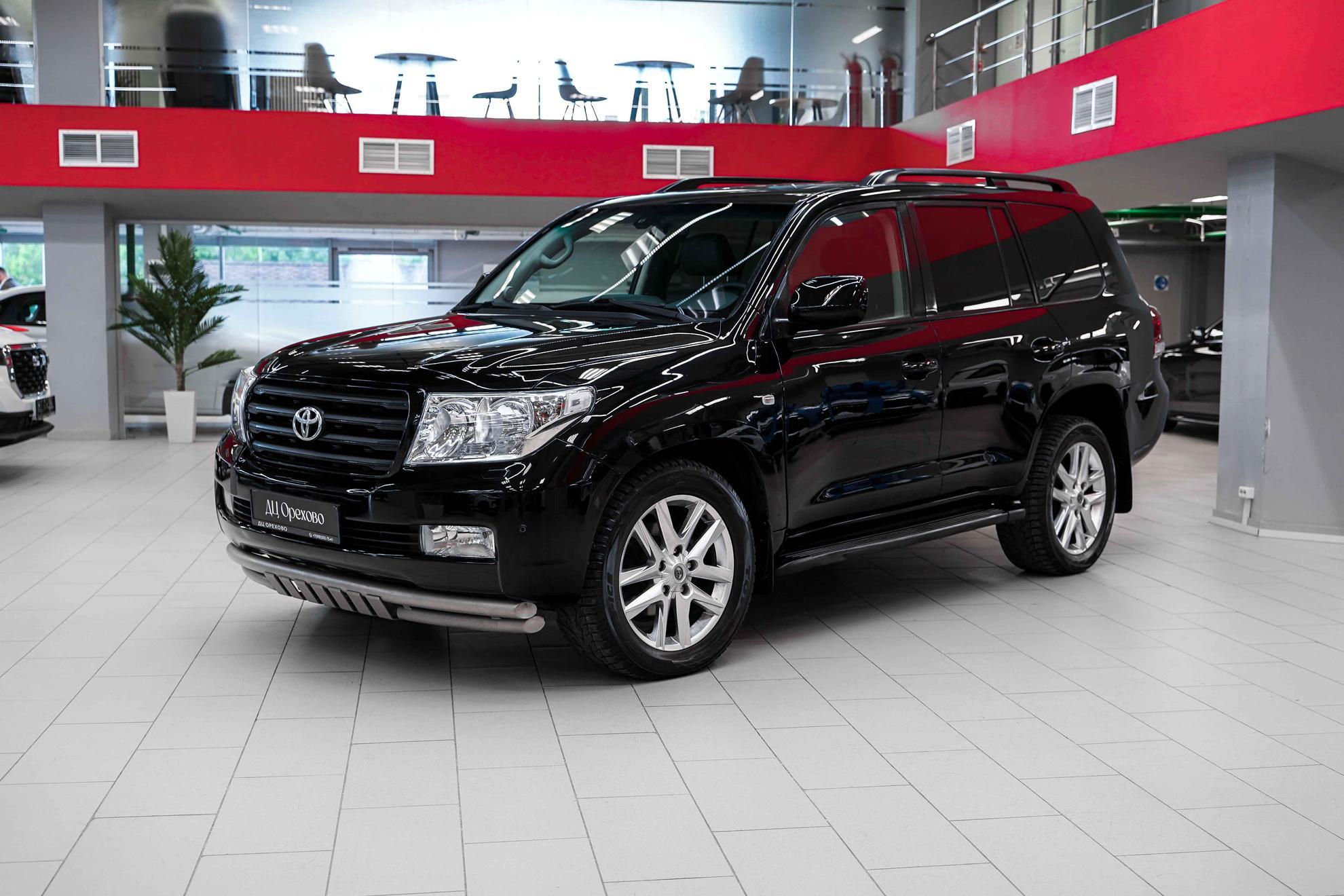 Toyota Land Cruiser 2008, черный, ДЦ Орехово