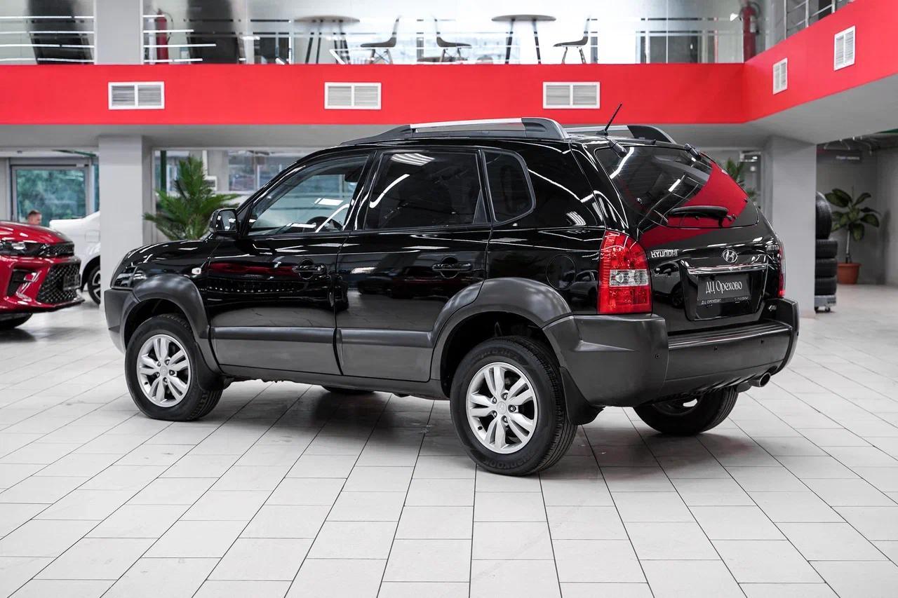 Hyundai Tucson 2008, черный, ДЦ Орехово