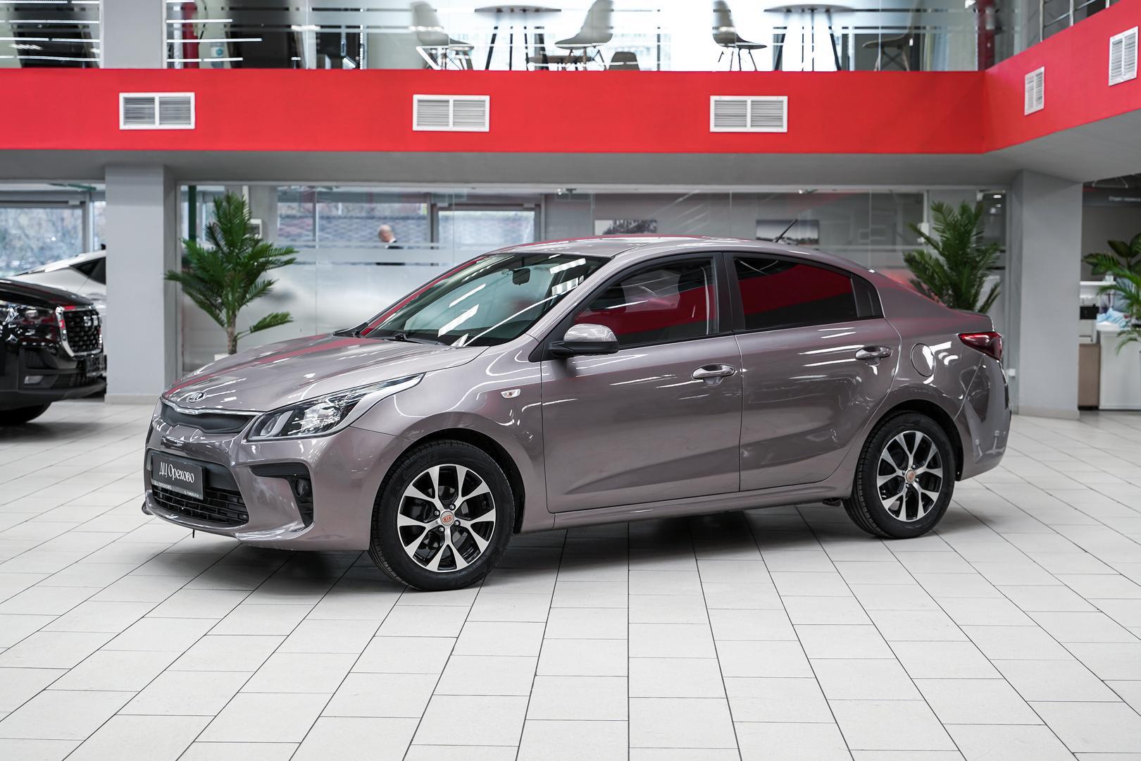 Kia Rio 2019, серый, ДЦ Орехово