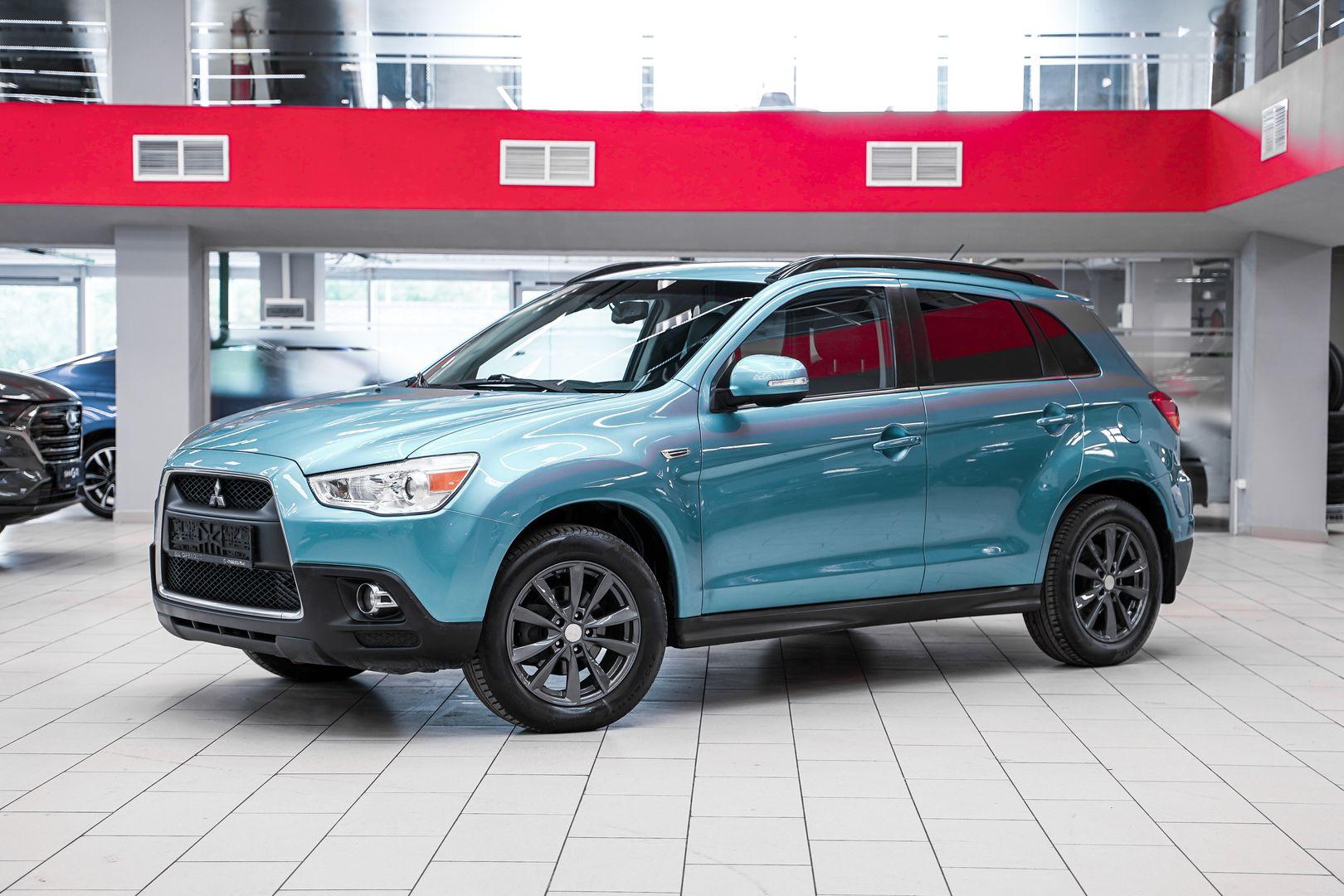 Mitsubishi ASX 2012, голубой, ДЦ Орехово