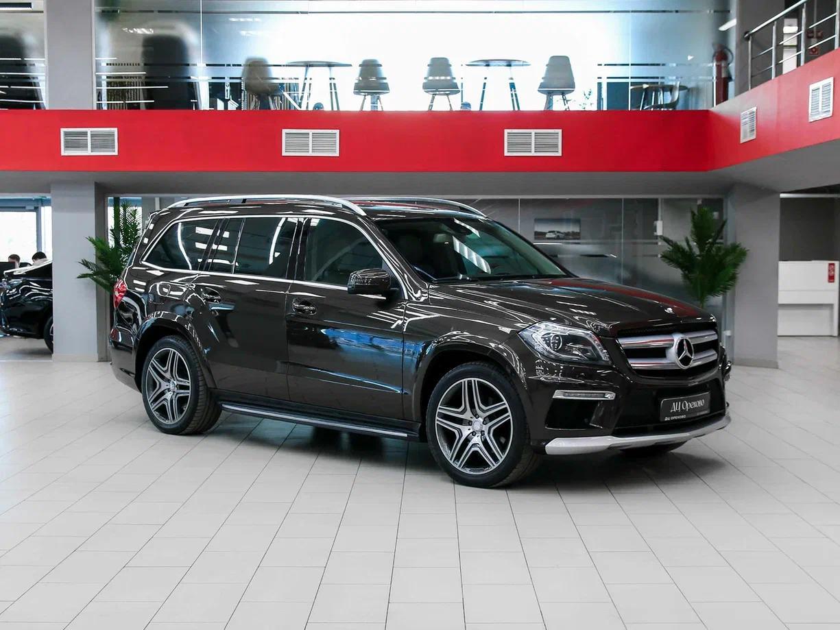Mercedes-Benz GL-Класс 2014, коричневый, ДЦ Орехово