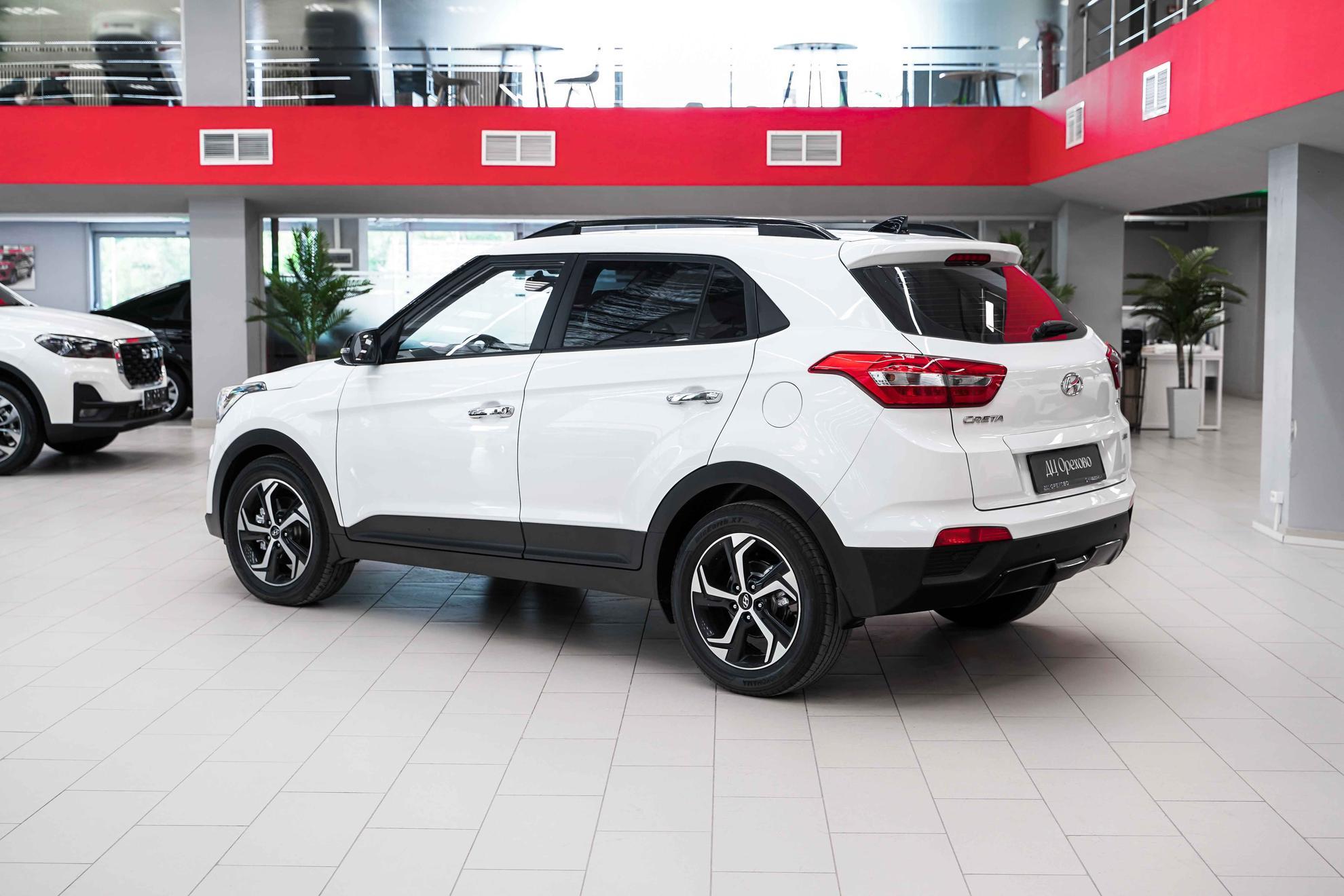 Hyundai Creta 2019, белый, ДЦ Орехово