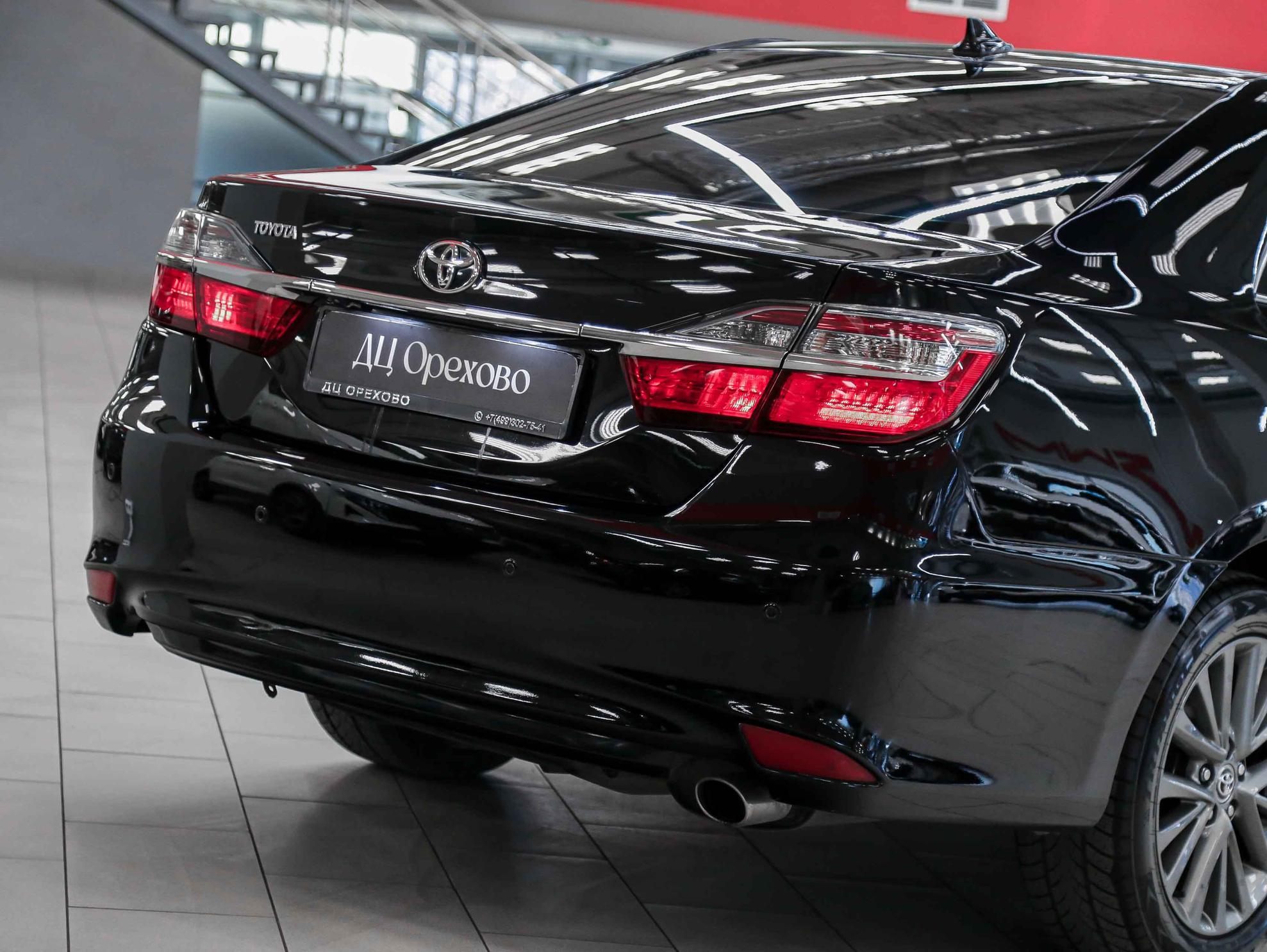 Toyota Camry 2017, черный, ДЦ Орехово
