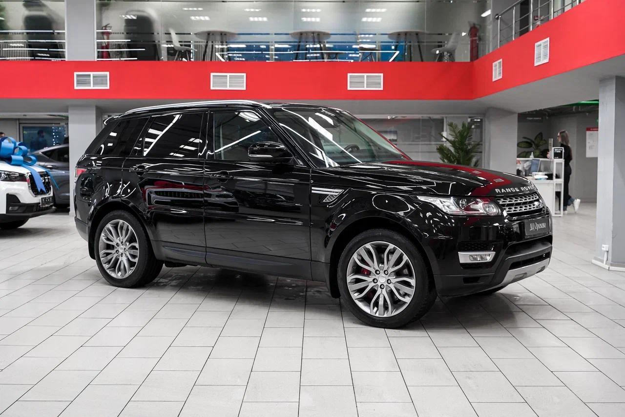 Land Rover Range Rover Sport 2014, черный, ДЦ Орехово