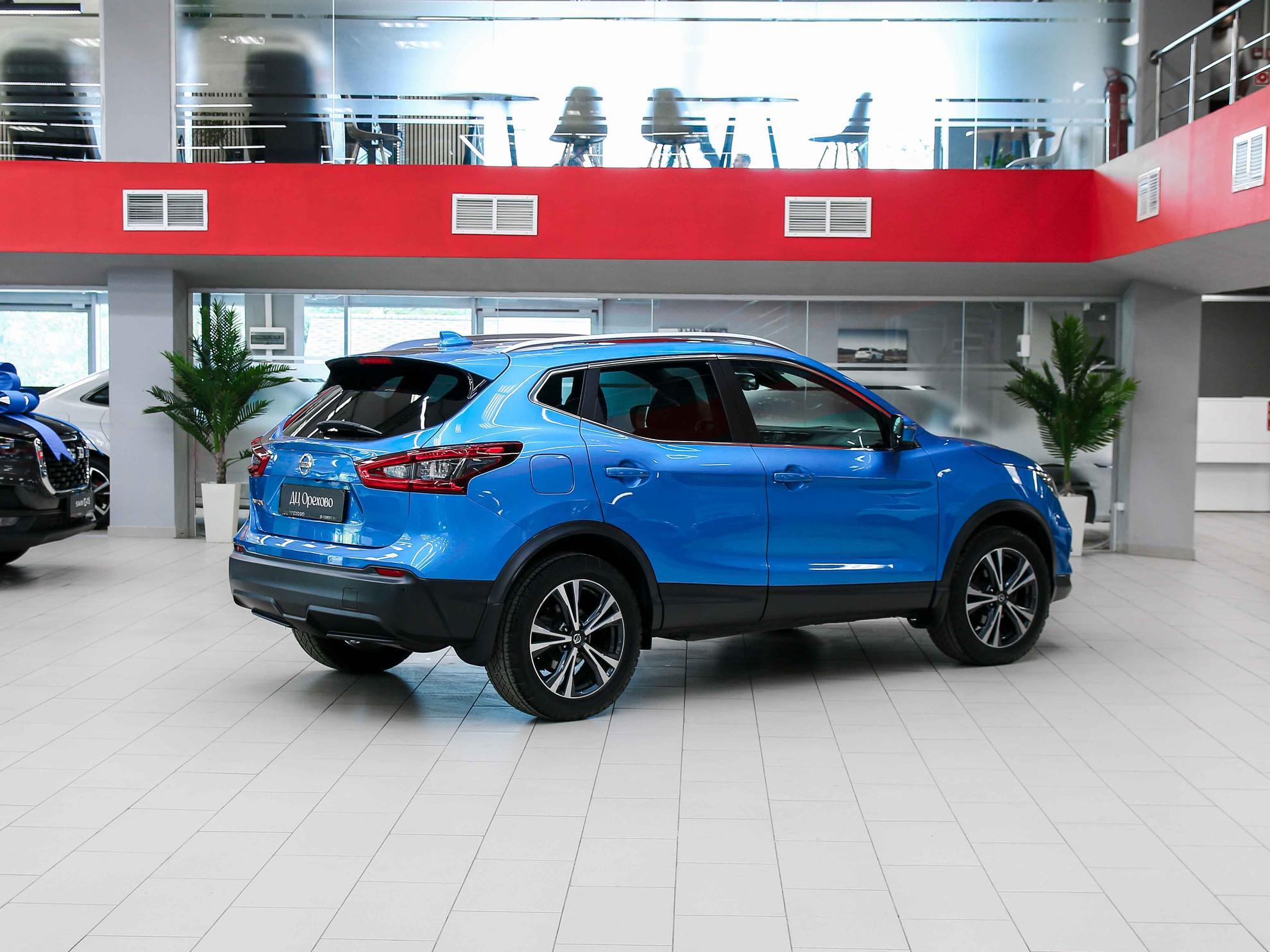 Nissan Qashqai 2019, голубой, ДЦ Орехово