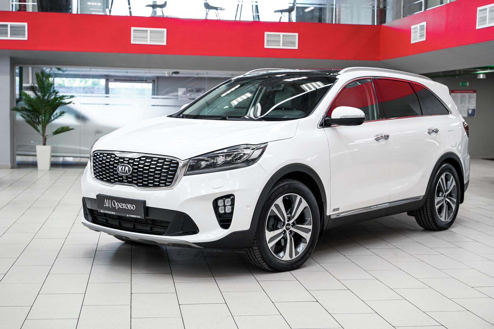 Kia Sorento 2018, белый, ДЦ Орехово