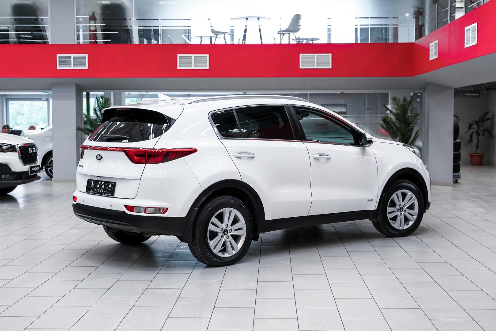 Kia Sportage 2016, белый, ДЦ Орехово