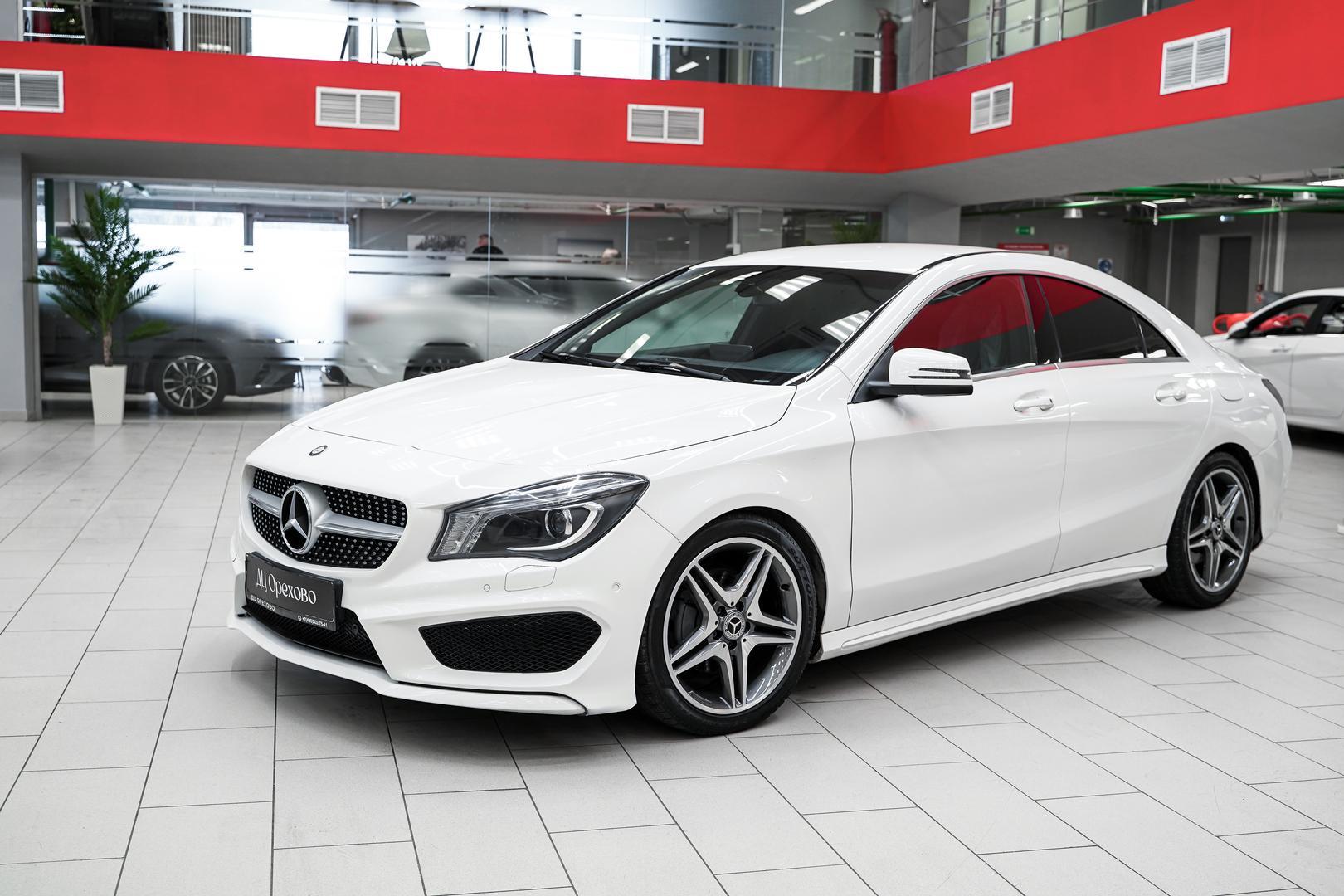 Mercedes-Benz CLA 2015, белый, ДЦ Орехово