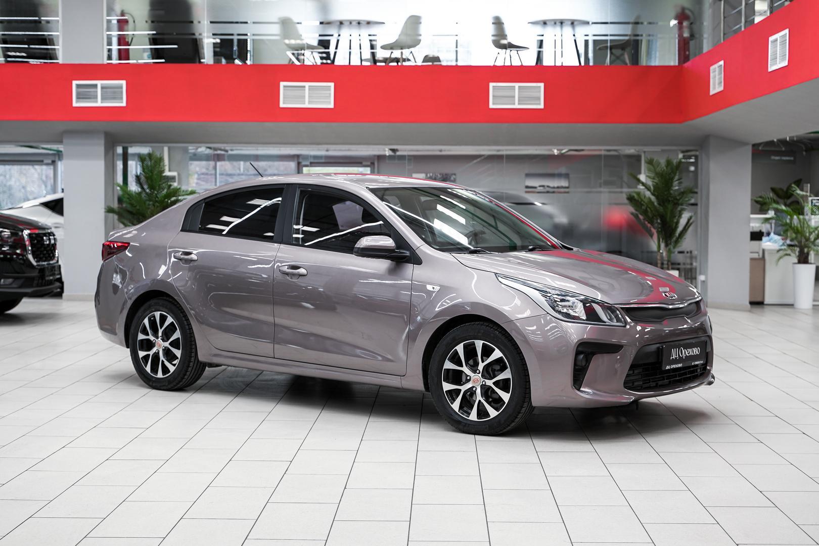 Kia Rio 2019, серый, ДЦ Орехово