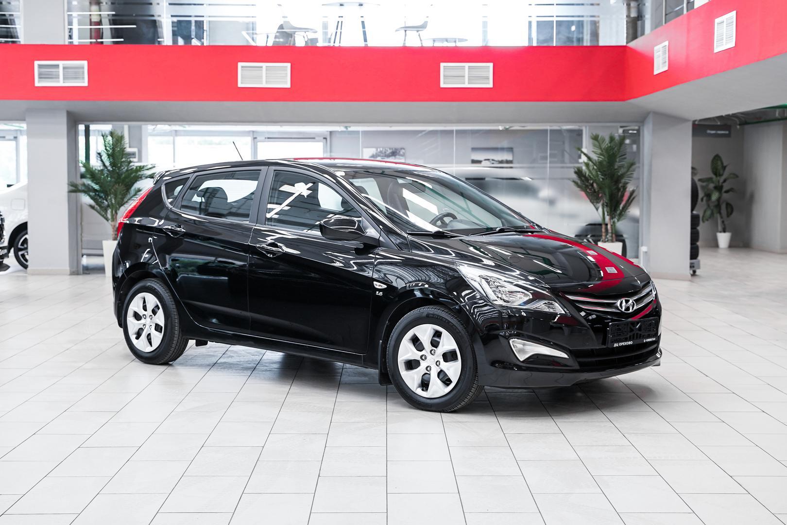 Hyundai Solaris 2015, черный, ДЦ Орехово