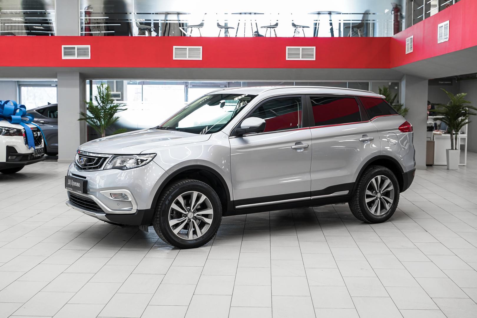 Geely Atlas 2021, серый, ДЦ Орехово
