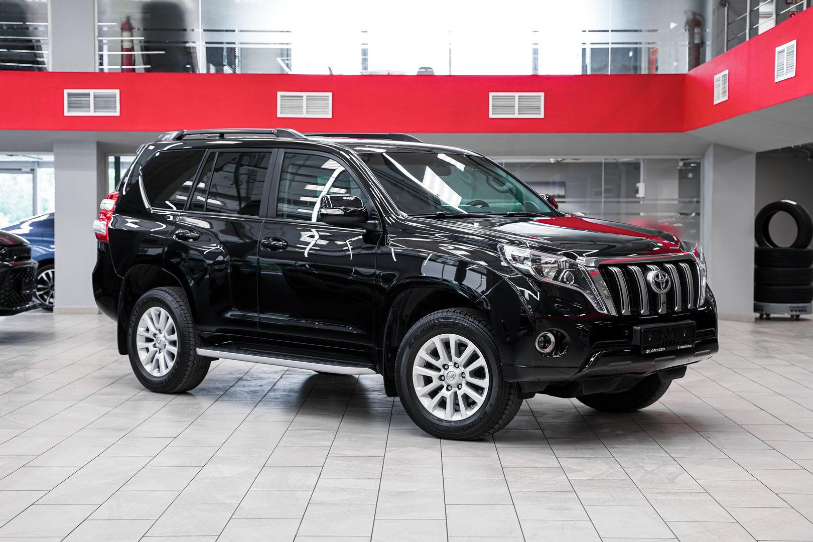 Toyota Land Cruiser Prado 2014, черный, ДЦ Орехово