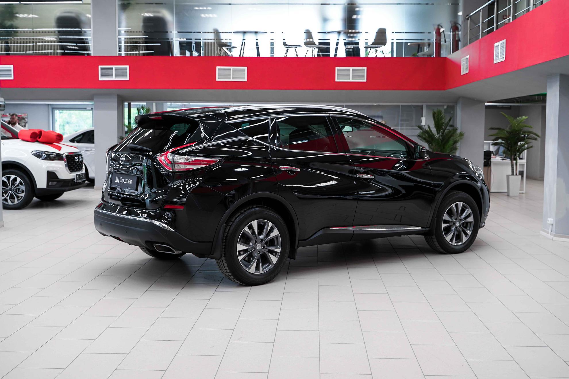 Nissan Murano 2017, черный, ДЦ Орехово