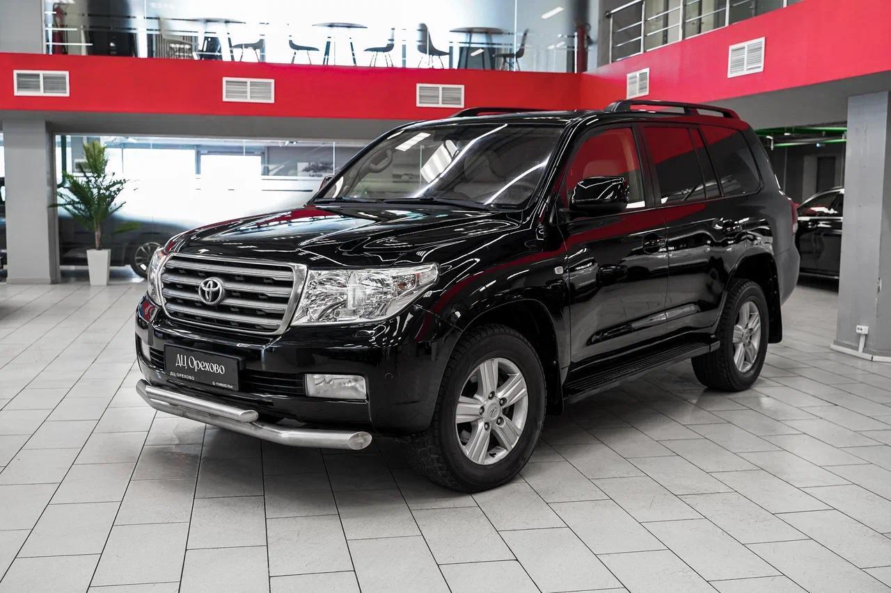 Toyota Land Cruiser 2010, черный, ДЦ Орехово