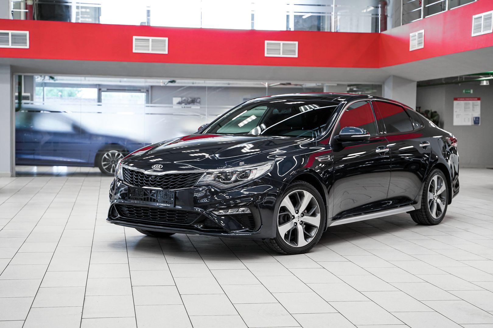 Kia Optima 2020, синий, ДЦ Орехово