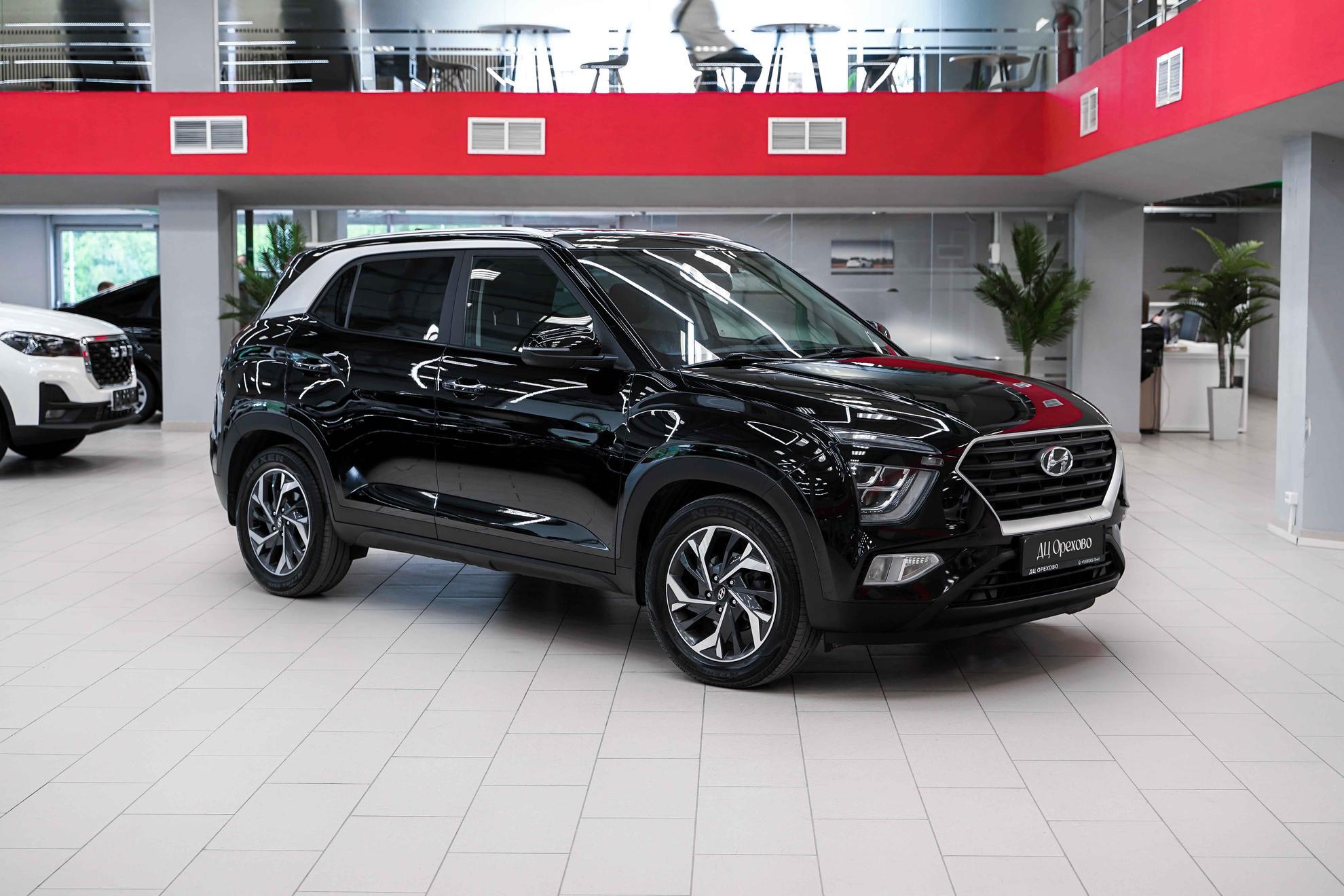 Hyundai Creta 2021, черный, ДЦ Орехово