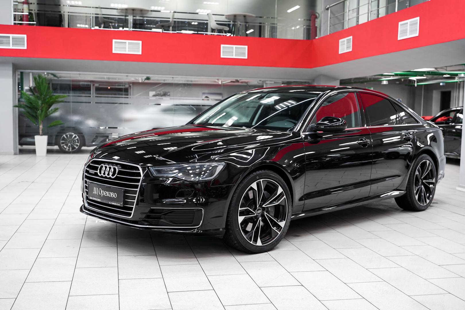 Audi A6 2015, черный, ДЦ Орехово