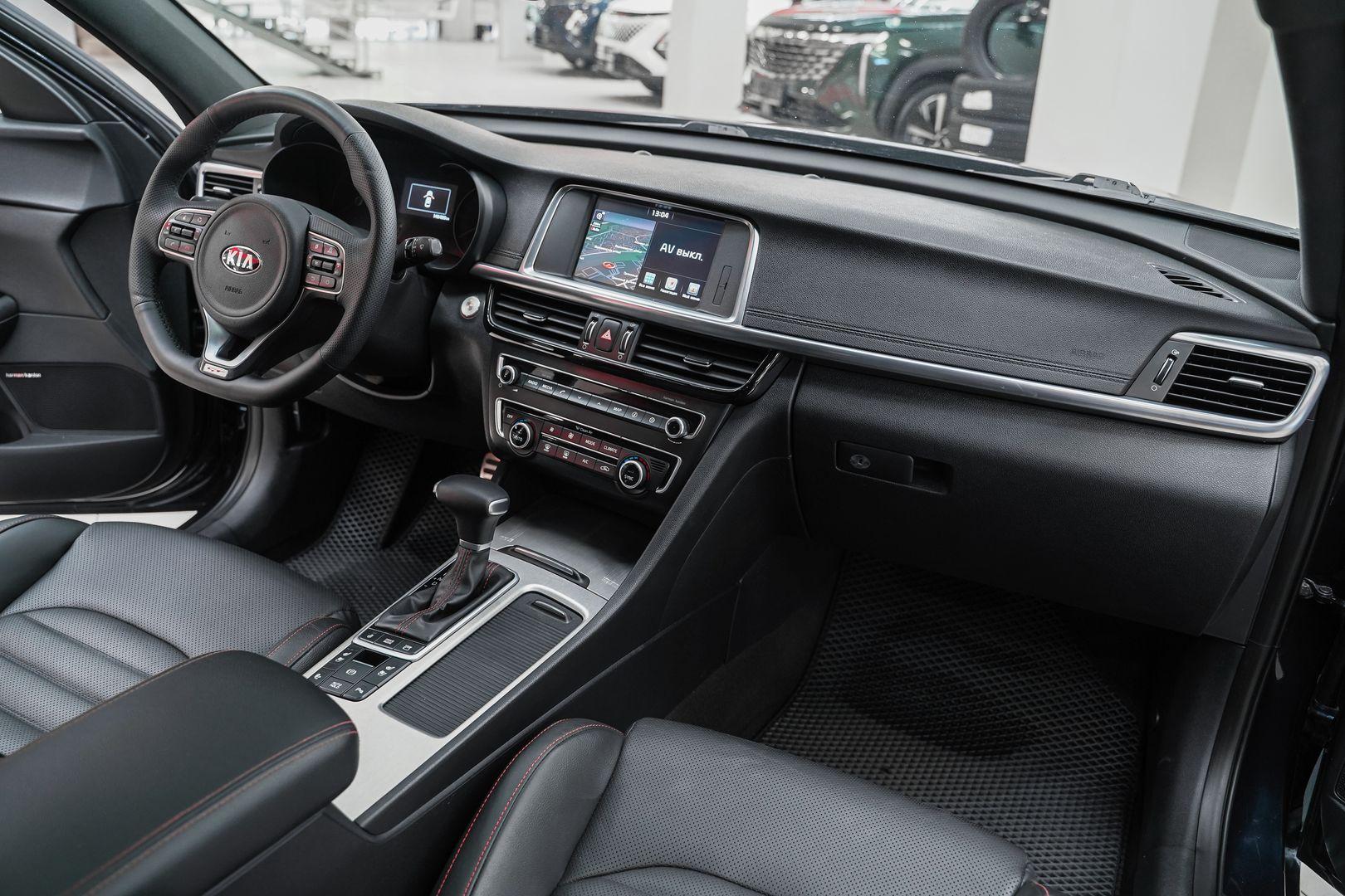 Kia Optima 2017, синий, ДЦ Орехово