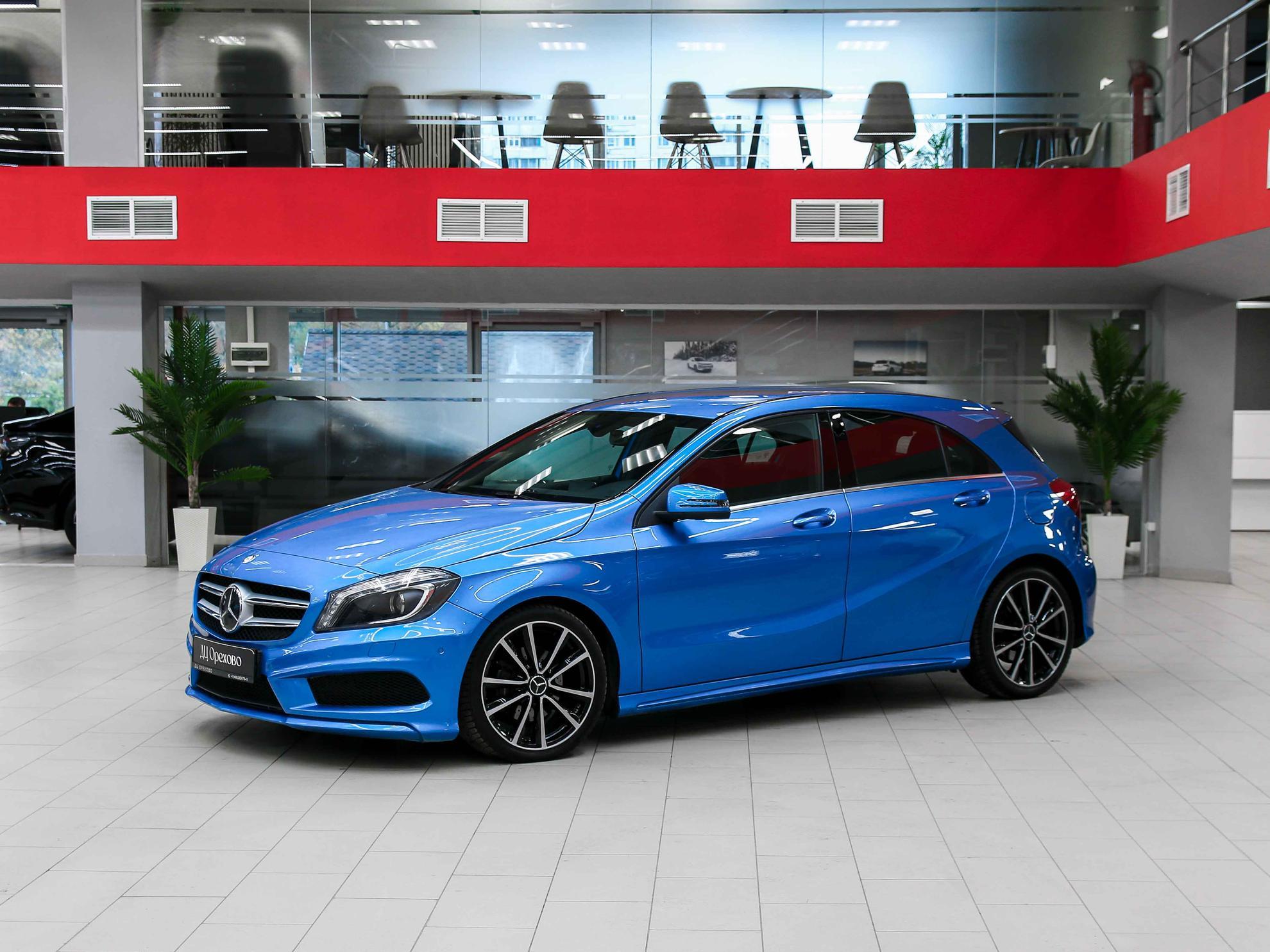 Mercedes-Benz A-Класс 2013, голубой, ДЦ Орехово